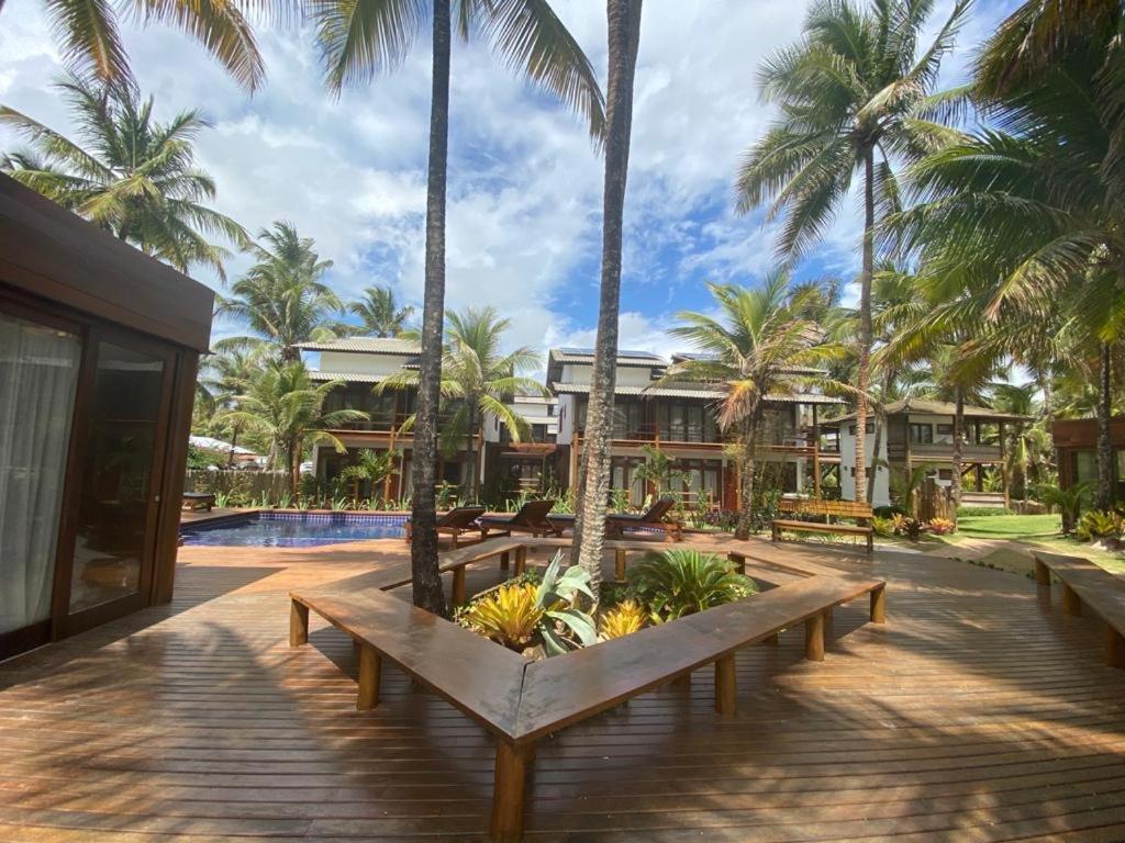 Marau Beach House Flat 107 Pe Na Areia - Dreamland Apart Taipu De Fora Barra Grande-Ba Exteriör bild